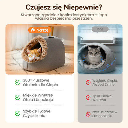 🍀Zimný pelech pre domácich miláčikov🐶🐱
