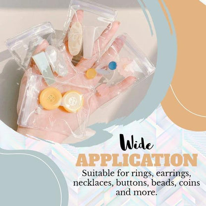 🔥🔥Kúpte 1 a získajte 1 zadarmo🔥Transparent Jewellery Storage Book Set