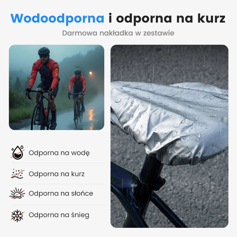 Vysoko odolné sedadlo bicykla