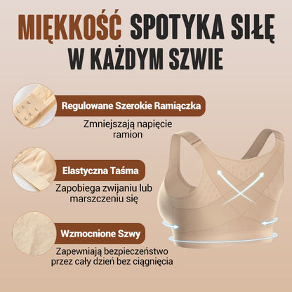 🔥POSLEDNÝ DEŇ VÝPREDAJA - ZĽAVA 49%🔥 Dámska podprsenka s bezdrôtovým zapínaním