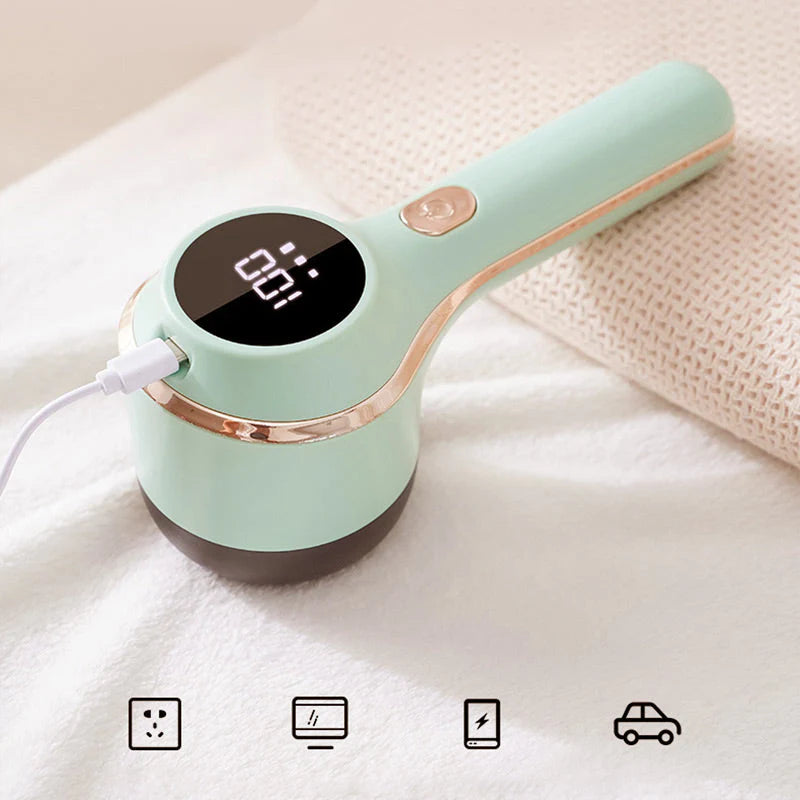 Digitálny odstraňovač chĺpkov z textílií, 3 rýchlosti(Zľava možná pri kúpe 2 kusov)