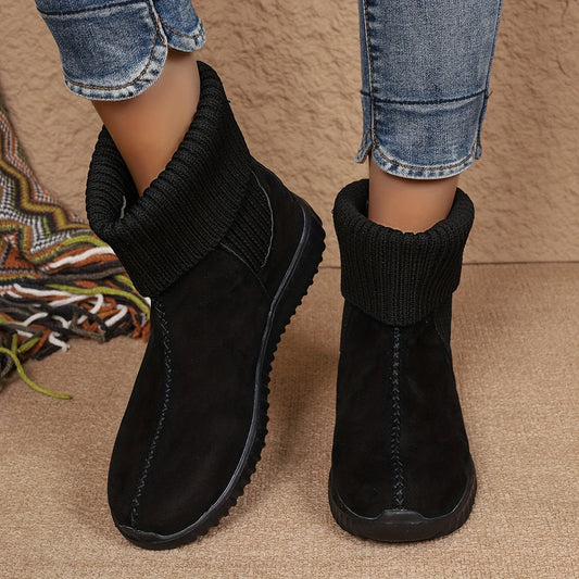 🔥Dopredaj - Štýlové dámske členkové topánky v jednofarebnom prevedení
