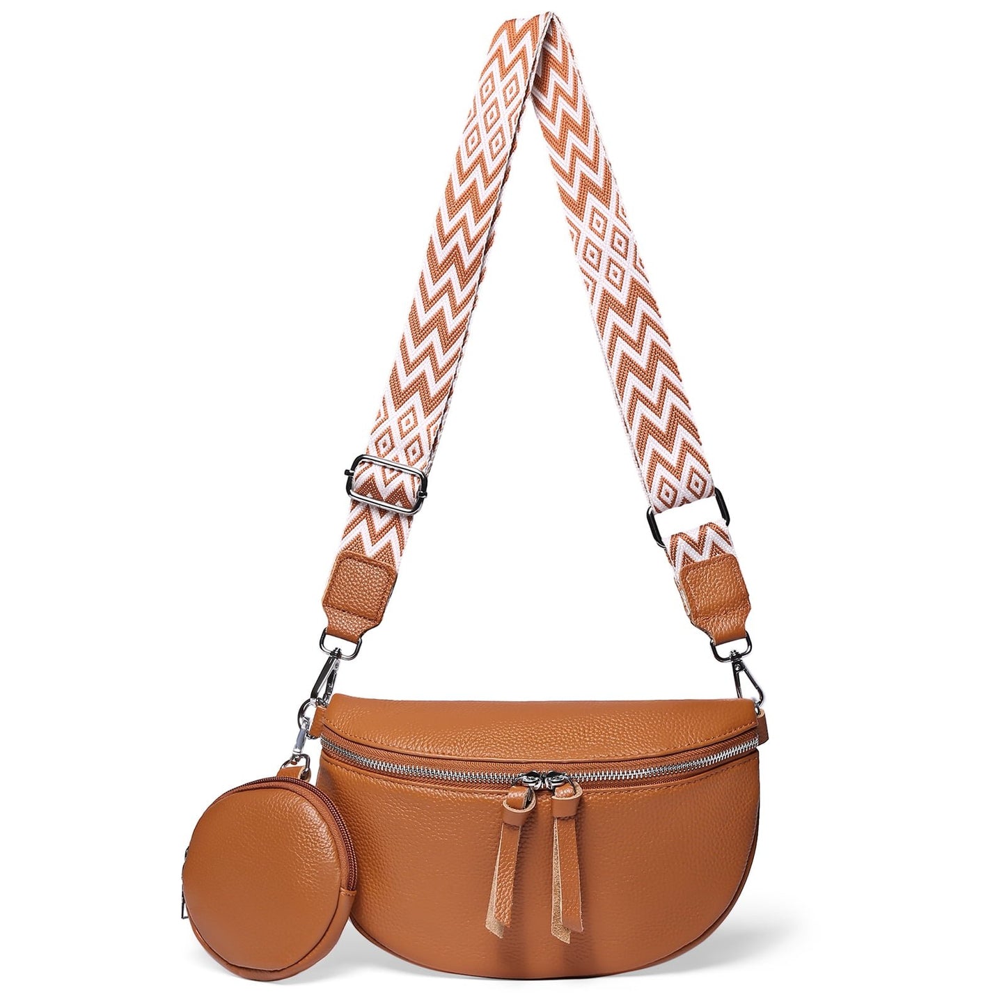Ľahká a štýlová dámska crossbody kabelka