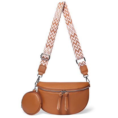 Ľahká a štýlová dámska crossbody kabelka