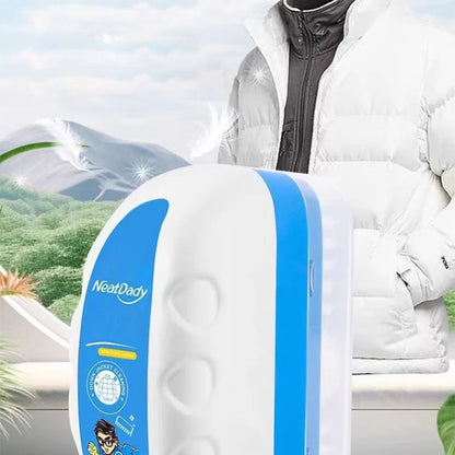 Čistiaci prostriedok na páperové bundy s kefou