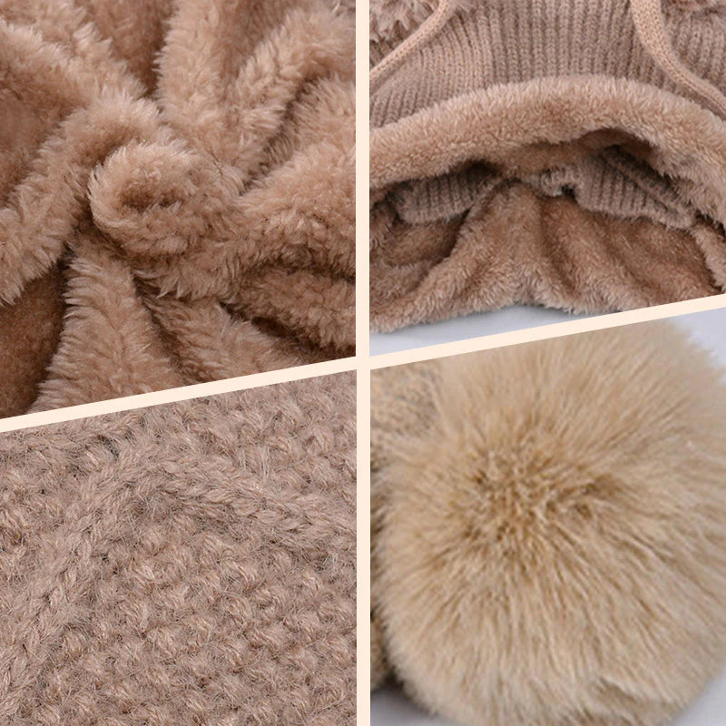 Tri v jednom: čiapka, maska a šál, maximálne teplo