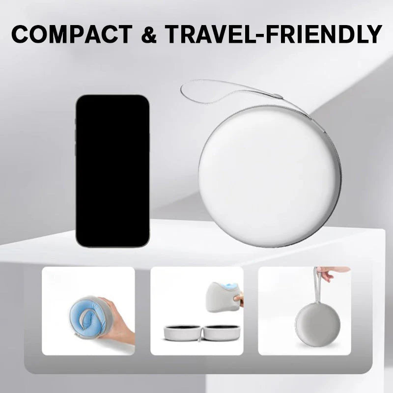 🛌🏻Vankúš na krk z pamäťovej peny v tvare U(2 kusy za lepšiu zľavu)