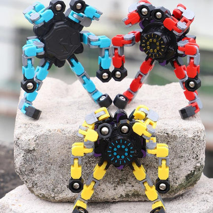 Rotujúca hračka s otočeným robotom