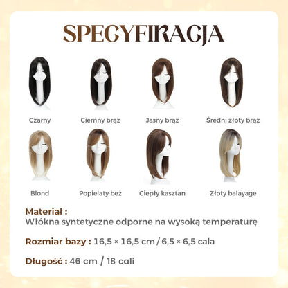 Vrchná vrstvená ofina pre ženy s rednúcimi vlasmi