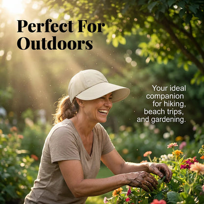 2026 Dámska čiapka s širokým okrajom v štýle baseballovej čiapky🌞