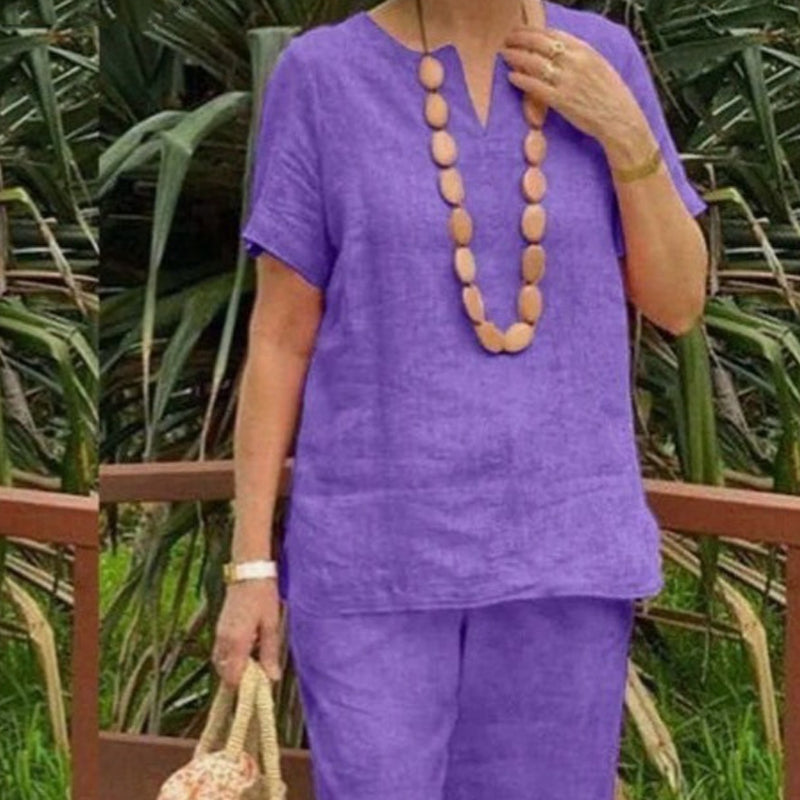 2026 Dámska súprava pozostávajúca z voľnočasového topu a nohavíc