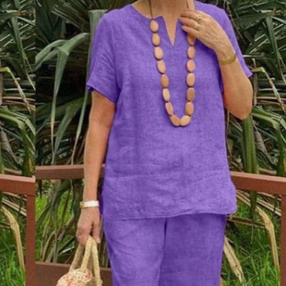 2026 Dámska súprava pozostávajúca z voľnočasového topu a nohavíc