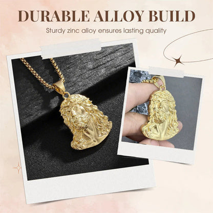 Náhrdelník s príveskom a obrázkom Ježiša