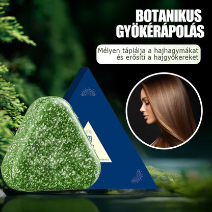 Prírodný tuhý šampón na posilnenie vlasov