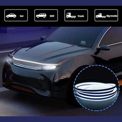LED auto ultra jasné světelné vodicí pásky s okolním osvětlením