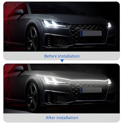 LED auto ultra jasné světelné vodicí pásky s okolním osvětlením