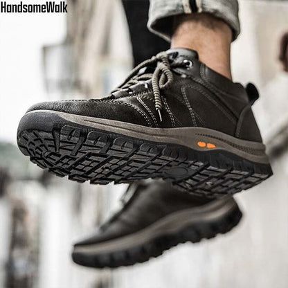 Pánske zimné pohodlné teplé topánky s mäkkou podrážkou