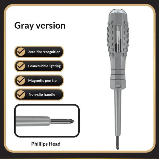 Detektor elektriny 2 v 1 s vysokým krútiacim momentom a silným magnetickým skrutkovačom