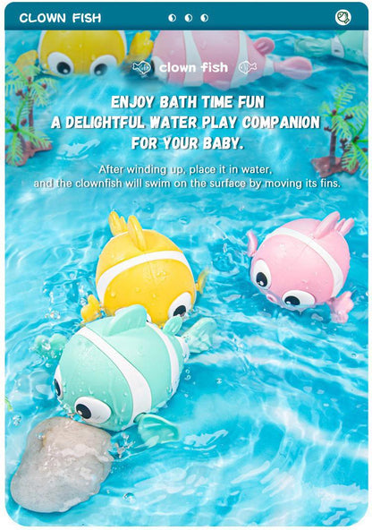 🐟Naťahovacia hračka do kúpeľa s klaunom