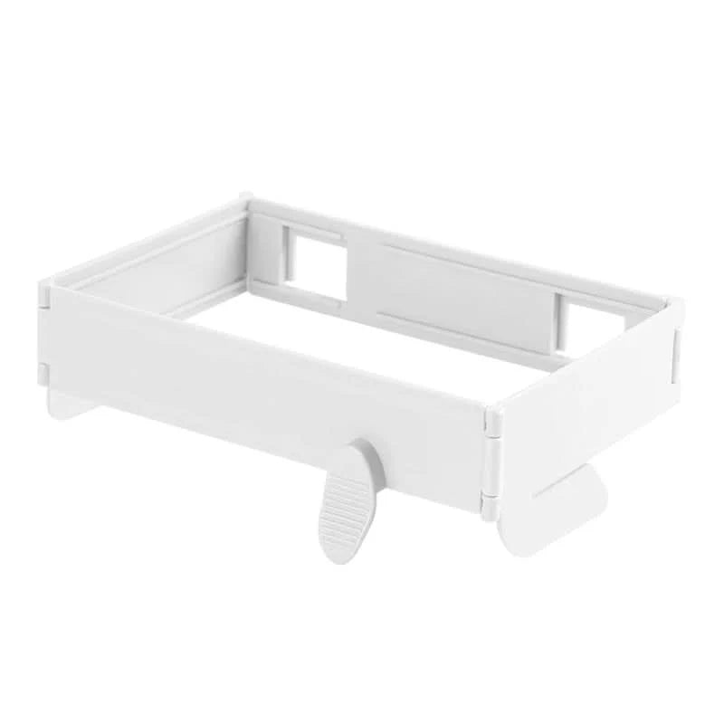 Skladací držiak na odpadkové vrecia na montáž na stenu, nie je potrebné vŕtanie