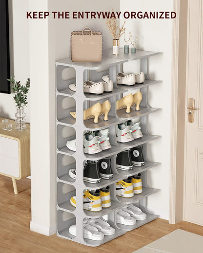 Odnímateľný a praktický viacvrstvový stojan na topánky