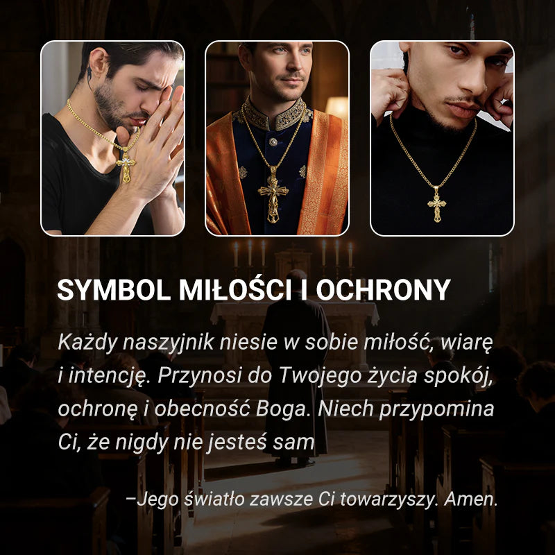 Náhrdelník s přívěskem s vyobrazením Ježíše