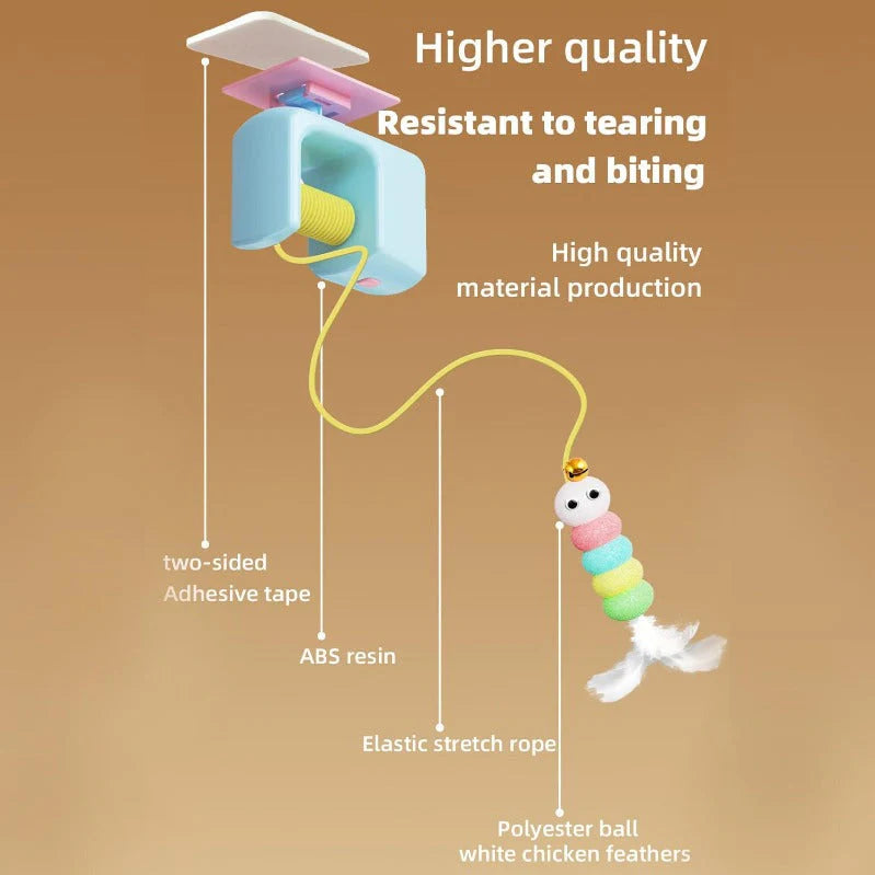 Stropná hádanka pre mačky AutoBounce USB-C