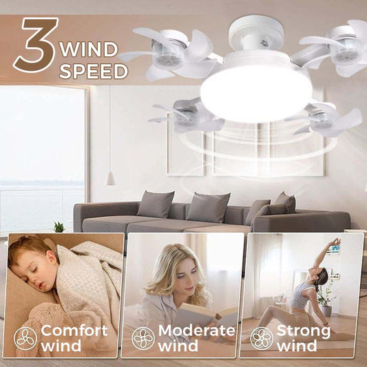 Stropný ventilátor s LED svietidlom a diaľkovým ovládaním