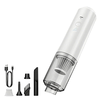Portable Wireless Car Vacuum Cleaner｜Strong Suction · Low Noise · High-Efficiency Filter｜Multi-Purpose Cleaning