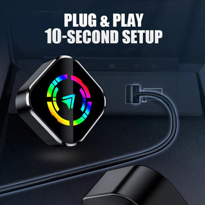 2 v 1 bezdrátový adaptér pro zařízení iPhone a Android Auto