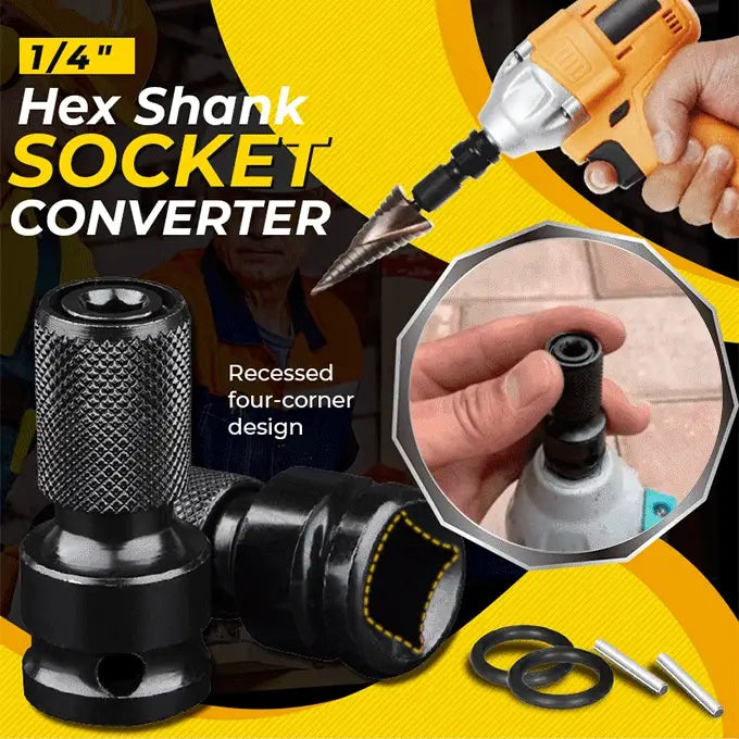 🧰 Adaptér na skrutkovač 1/4" šesťhranný rýchloupínací⚙️