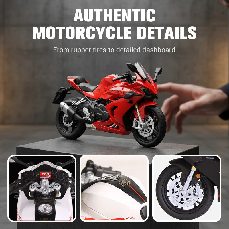 Model motocykla v mierke 1:12