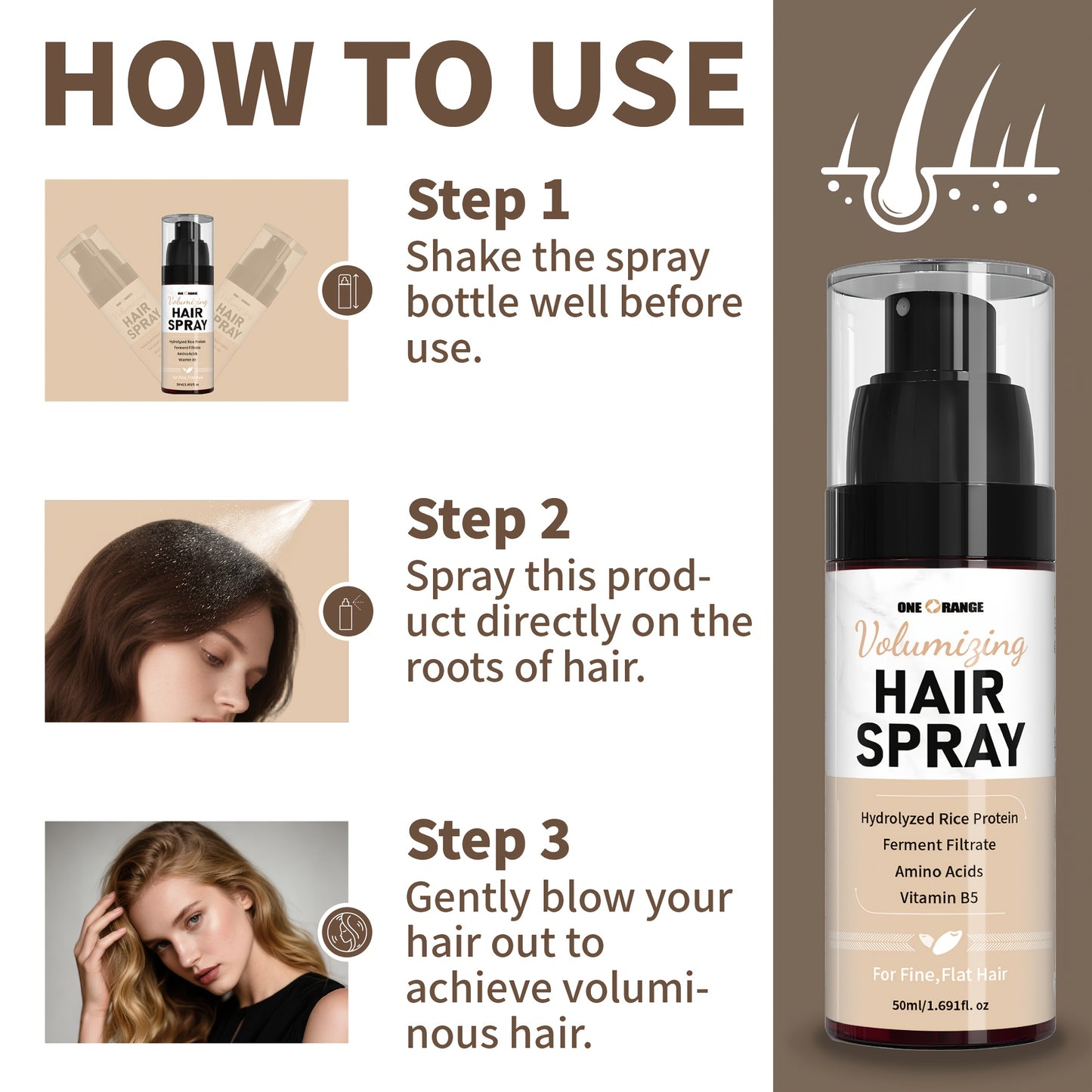 🔥Využite 50% zľavu po obmedzenú dobu🔥Stylingový sprej na kučeravé vlasy