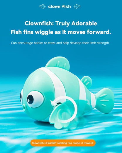 🐟Naťahovacia hračka do kúpeľa s klaunom