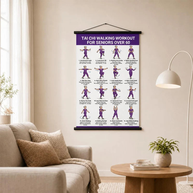 🧘‍♂️Plagát Tai Chi pre seniorov
