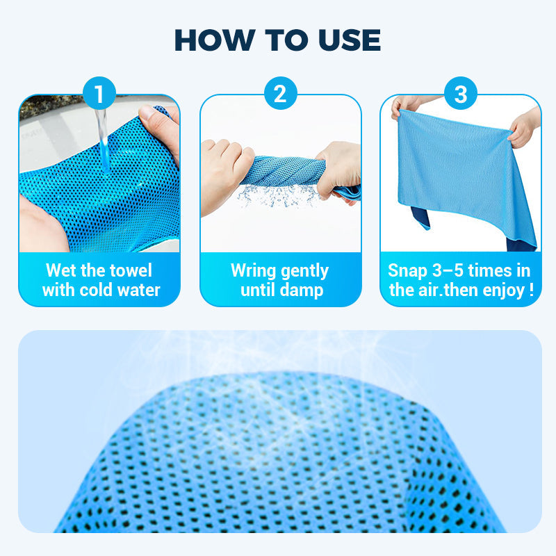 ⏰Kúpte jeden a druhý dostanete zadarmo❄💦Vysoko savé a osviežujúce utierky, ideálne na použitie kedykoľvek a kdekoľvek!