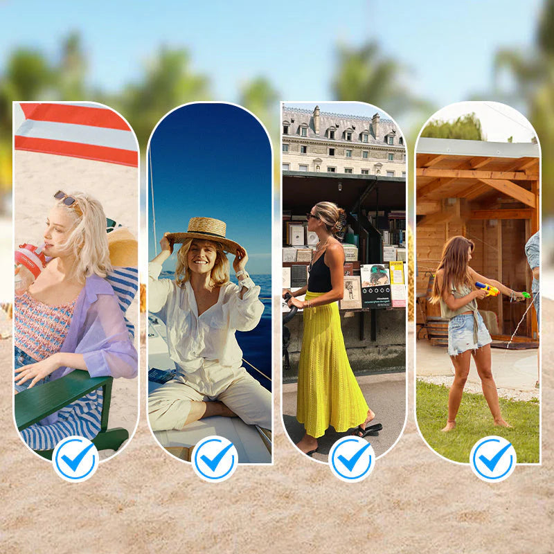 2026 Dámska 3-dielna plavková súprava s geometrickým vzorom