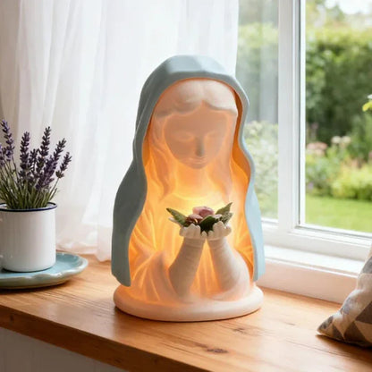 🌟🌟Dekoratívna LED nočná lampička s motívom modlitby