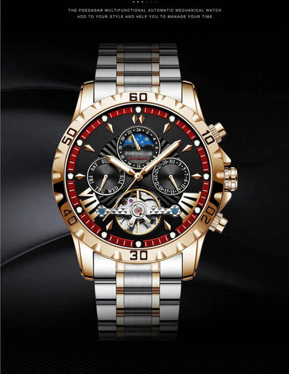 🌱⌚🌱Zcela nové automatické mechanické hodinky, vodotěsné do 30 m, odolné vůči poškrábání🌱