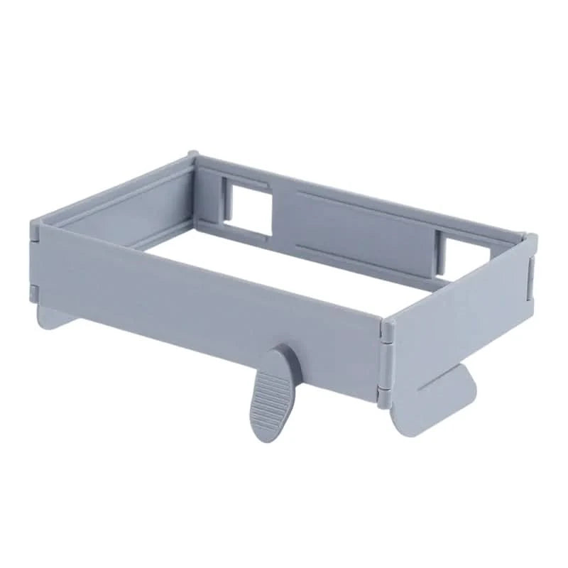 Skladací držiak na odpadkové vrecia na montáž na stenu, nie je potrebné vŕtanie