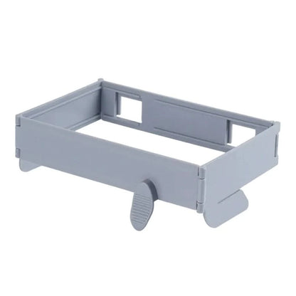 Skladací držiak na odpadkové vrecia na montáž na stenu, nie je potrebné vŕtanie