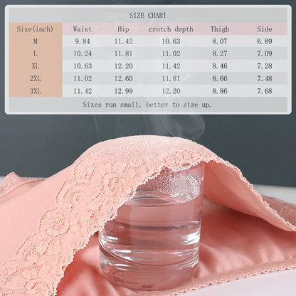 Bavlnené krajkové nohavičky s vysokým pásom pre ženy – mäkké, priedušné, tvarujúce a plne kryjúce