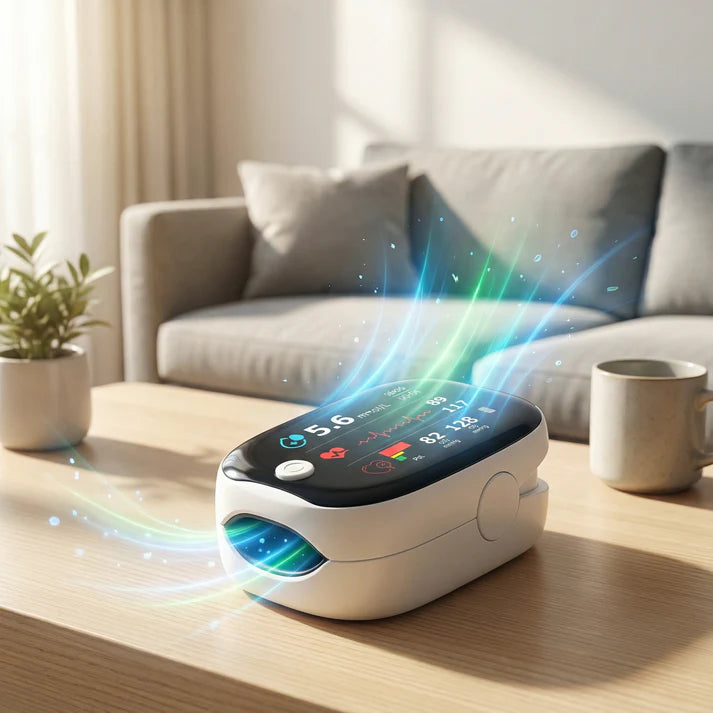 🌬️Laserový glukometr – Bezbolestné, rýchle a presné meranie hladiny cukru v krvi!