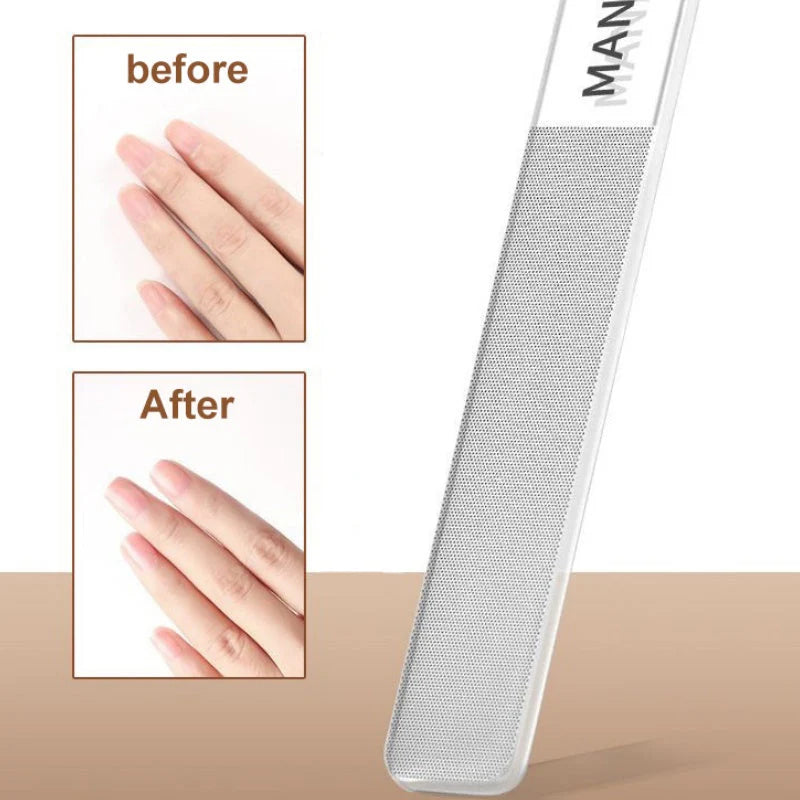 Prenosná 7-dielna sada na manikúru s klieštikmi na nechty