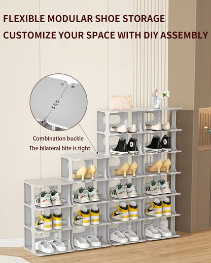 Odnímateľný a praktický viacvrstvový stojan na topánky