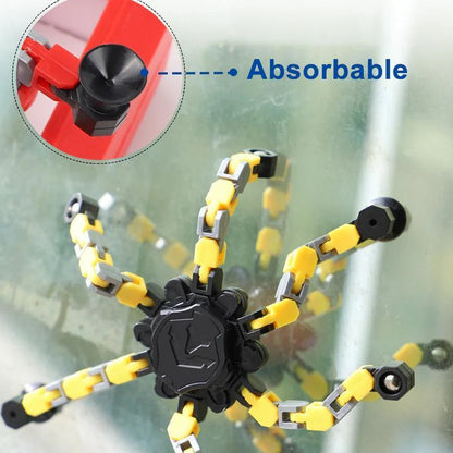 Rotujúca hračka s otočeným robotom