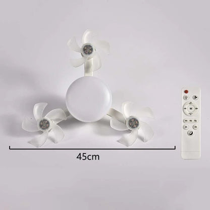 Stropný ventilátor s LED svietidlom a diaľkovým ovládaním