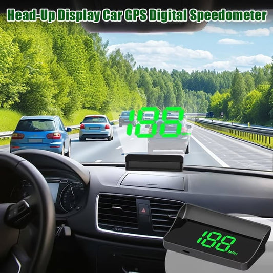 Digitálny rýchlomer s head-up displejom pre autá – HUD pre osobné autá, nákladné autá a motocykle