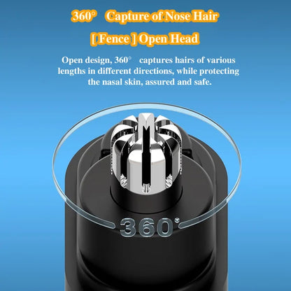Prenosný zastrihávač chĺpkov z nosa