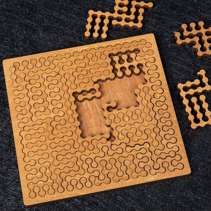 Drevené puzzle